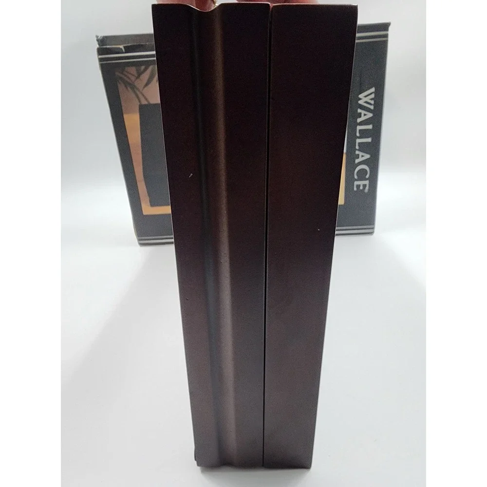 Wallace Silversmiths Continental Single Chest Flatware Box Mahogany Wood Finish